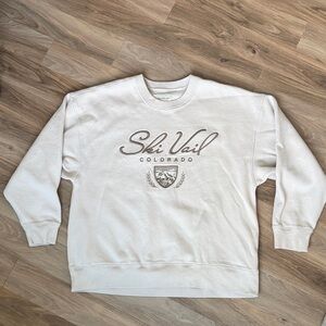 Abercrombie & Fitch Women’s Vail Crewneck Sweatshirt XL